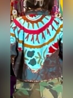 NWOT Short Suzani Jacket